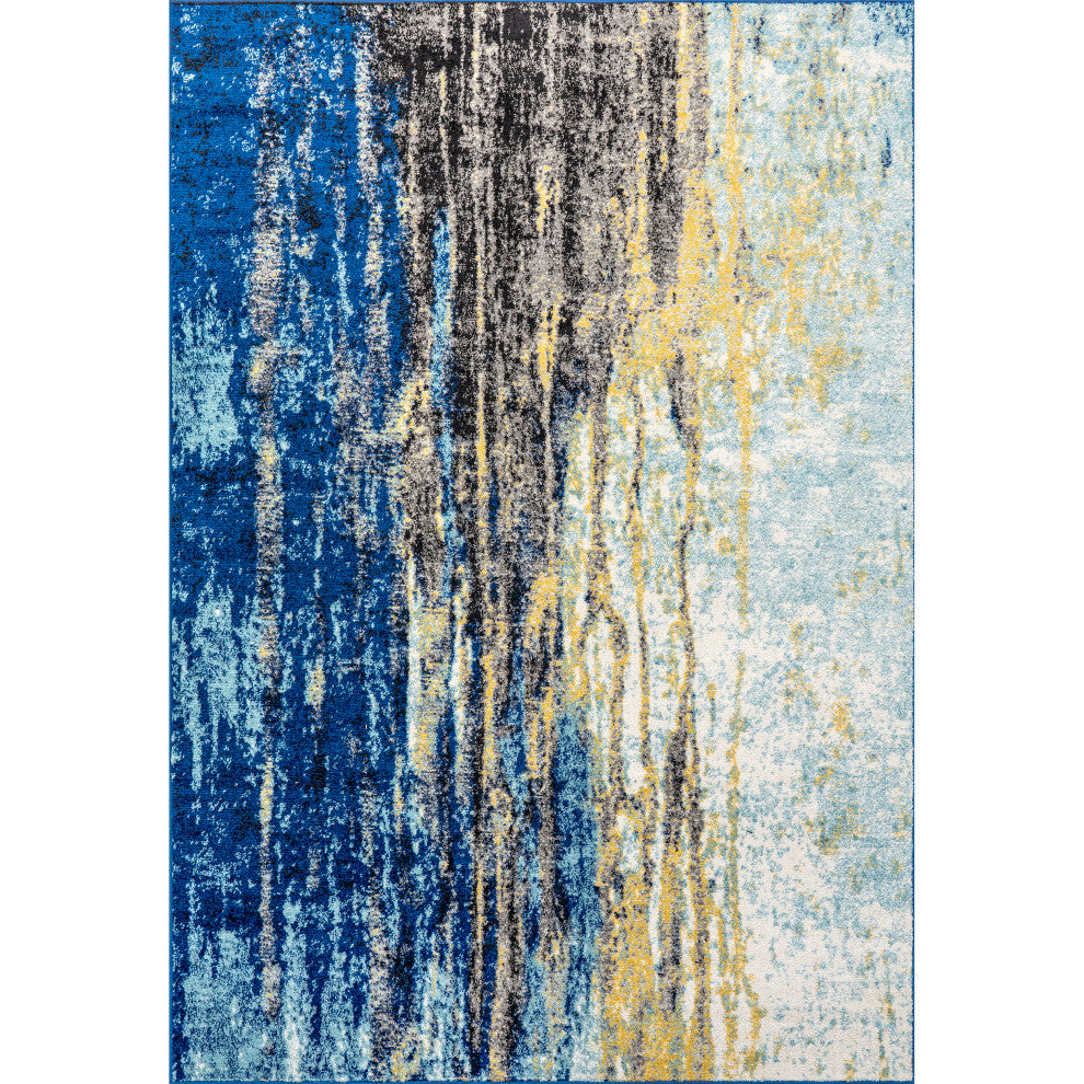 Nuloom Katharina Contemporary Area Rug, Blue 8'x10'