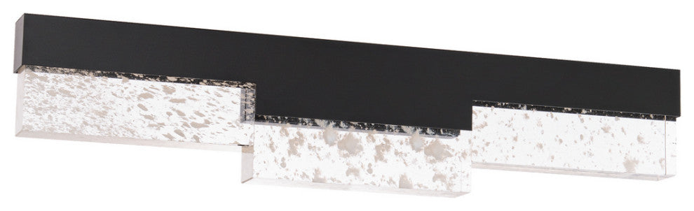 Chandler 1-Light LED Bathroom Vanity Light in Black