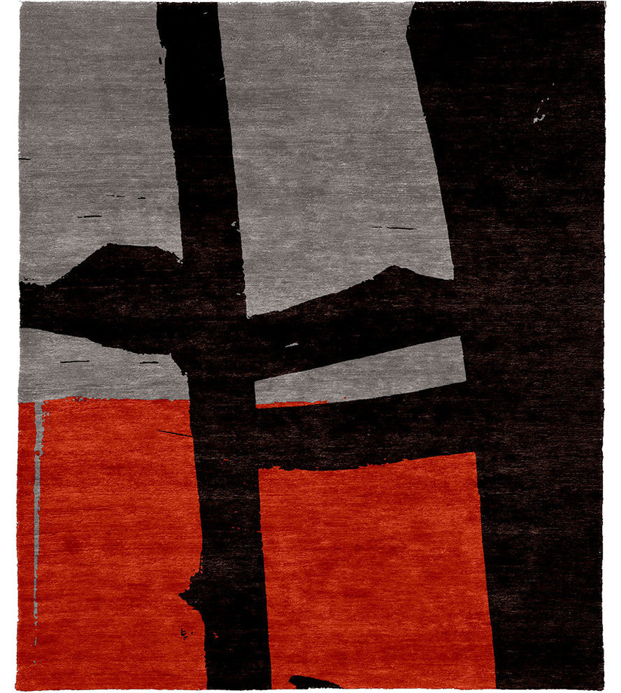 Day Of Temperament Hand Knotted Tibetan Rug, 6'x9'