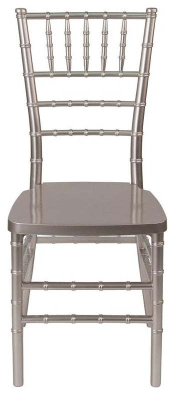 HERCULES PREMIUM Series Pewter Resin Stacking Chiavari Chair