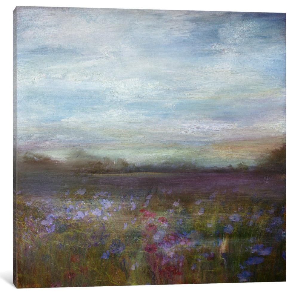 "Meadow" Wrapped Canvas Art Print, 18x18x1.5