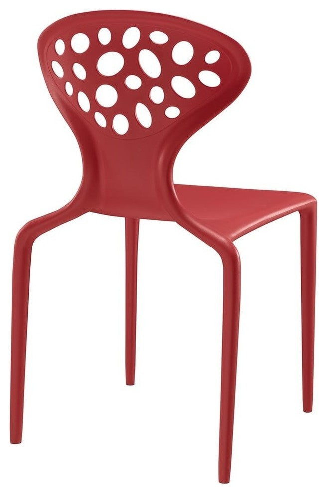 Modern Red Animate Dining Chair