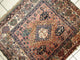 Consigned, Hand Made Antique Persian Kurdish Bag Face 2.6'x3.1', 1930