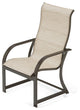 Key West Sling Ultra High Back Dining Chair