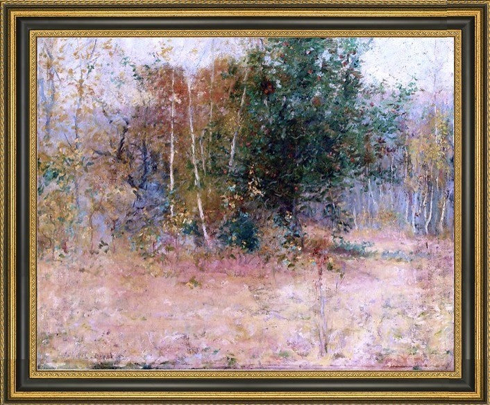 John Leslie Breck Study for -Indian Summer Framed Premium Canvas Print, 16"x20"