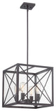 High Line Pendant, Satin Bronze