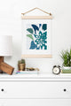 Deny Designs Karen Harris Constance In Blue Blossom Art Print