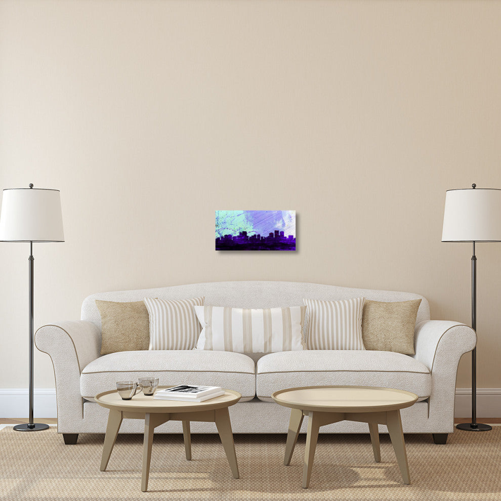 "Anchorage City Skyline" Fine Art Print