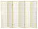 6' Tall Window Pane, Special Edition, Ivory, 6 Panels