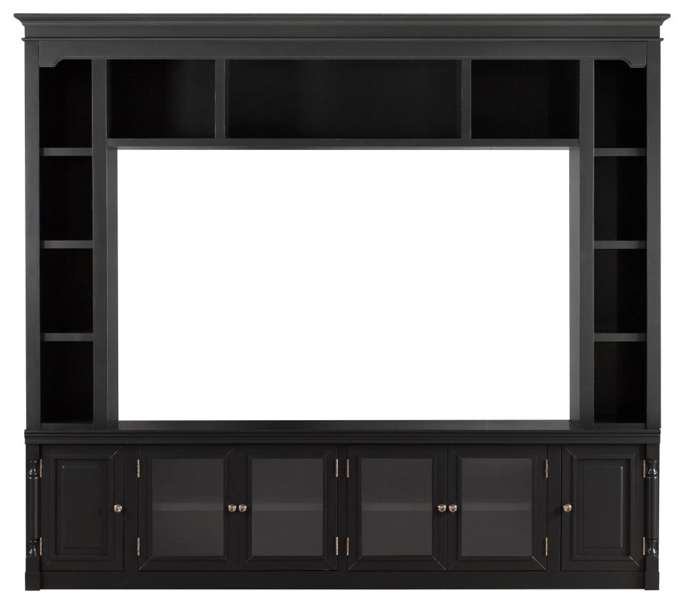 Virginia White Entertainment Center for TVs up to 75"