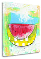 "Hot Watermelon" By Sarah Ogren, Giclee Print on Gallery Wrap Canvas