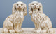 Pair of White Dogs