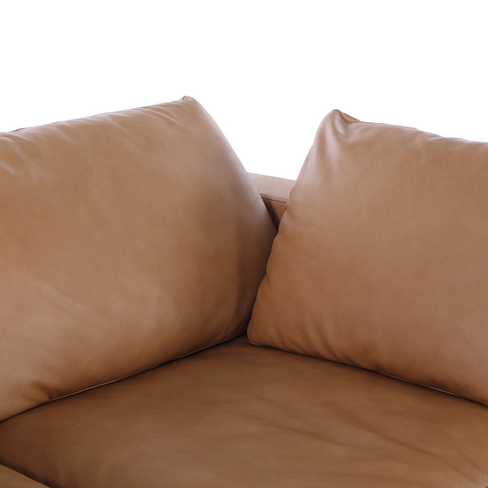 Dante  Modular Sofa,Loveseat and Chair in Top Grain Italian Leather