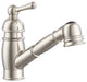 Opulence Single Handle Pull-Out Kitchen Faucet Stainless Steel