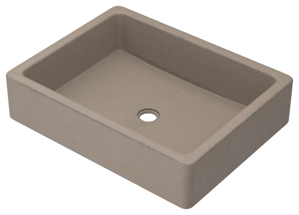 Nipomo NativeStone Bathroom Sink, Earth