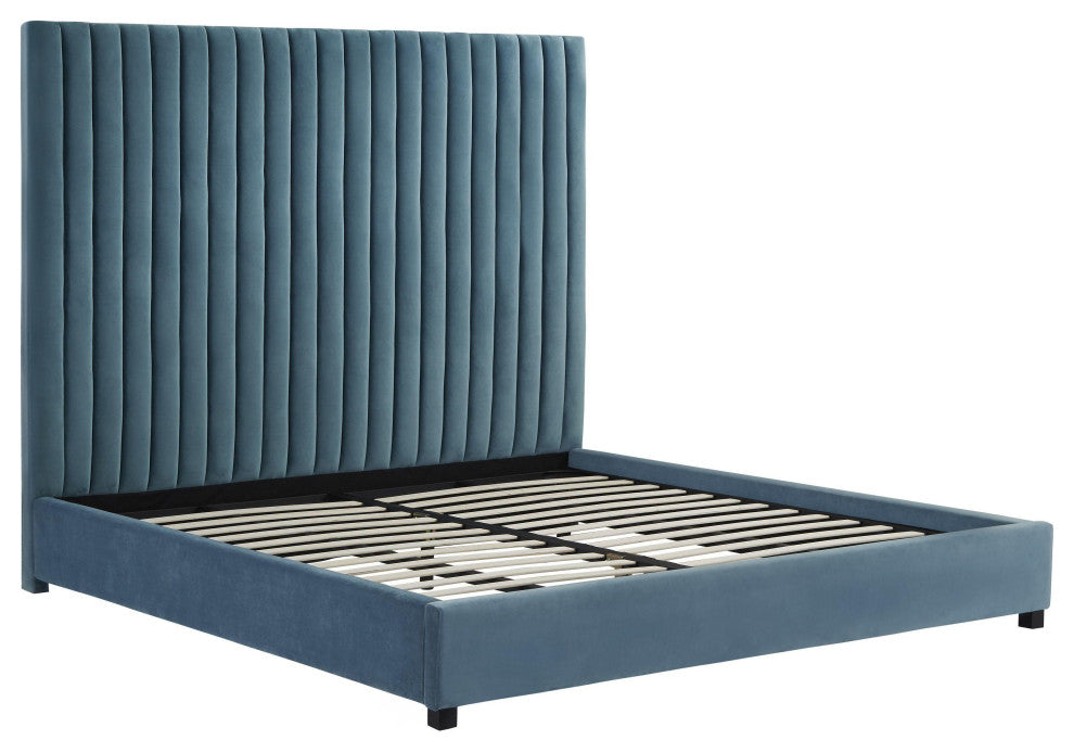 Arabelle Sea Blue Bed in King