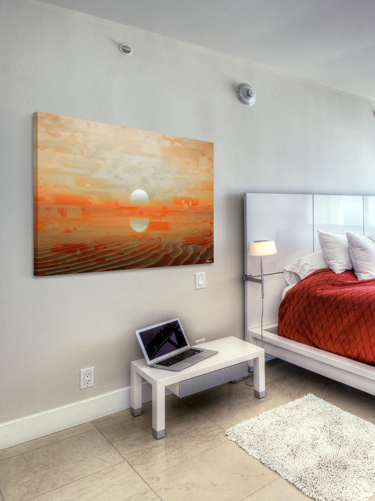"Smara" Fine Art Canvas Print, 18"x12"