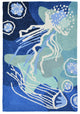 Capri Jelly Fish Indoor/Outdoor Rug, 2'x3'