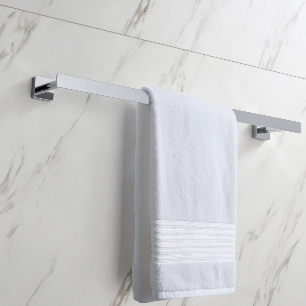 Blaze 24 inch Bathroom Towel Bar, Chrome
