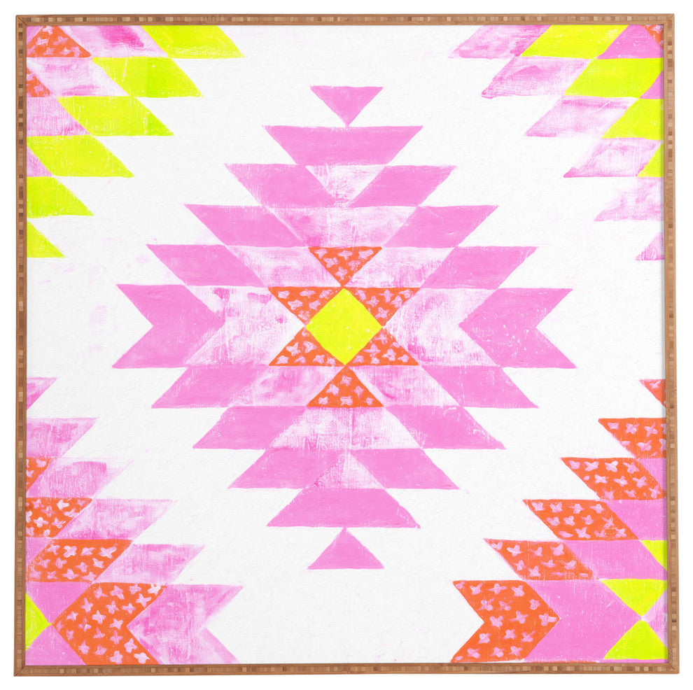 Deny Designs Dash And Ash Chelsea And Coral Framed Wall Art