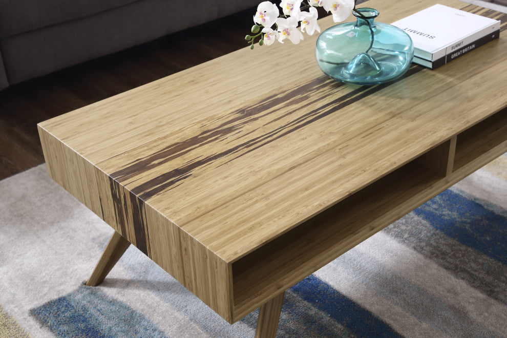 Azara Tiger Coffee Table, Caramelized
