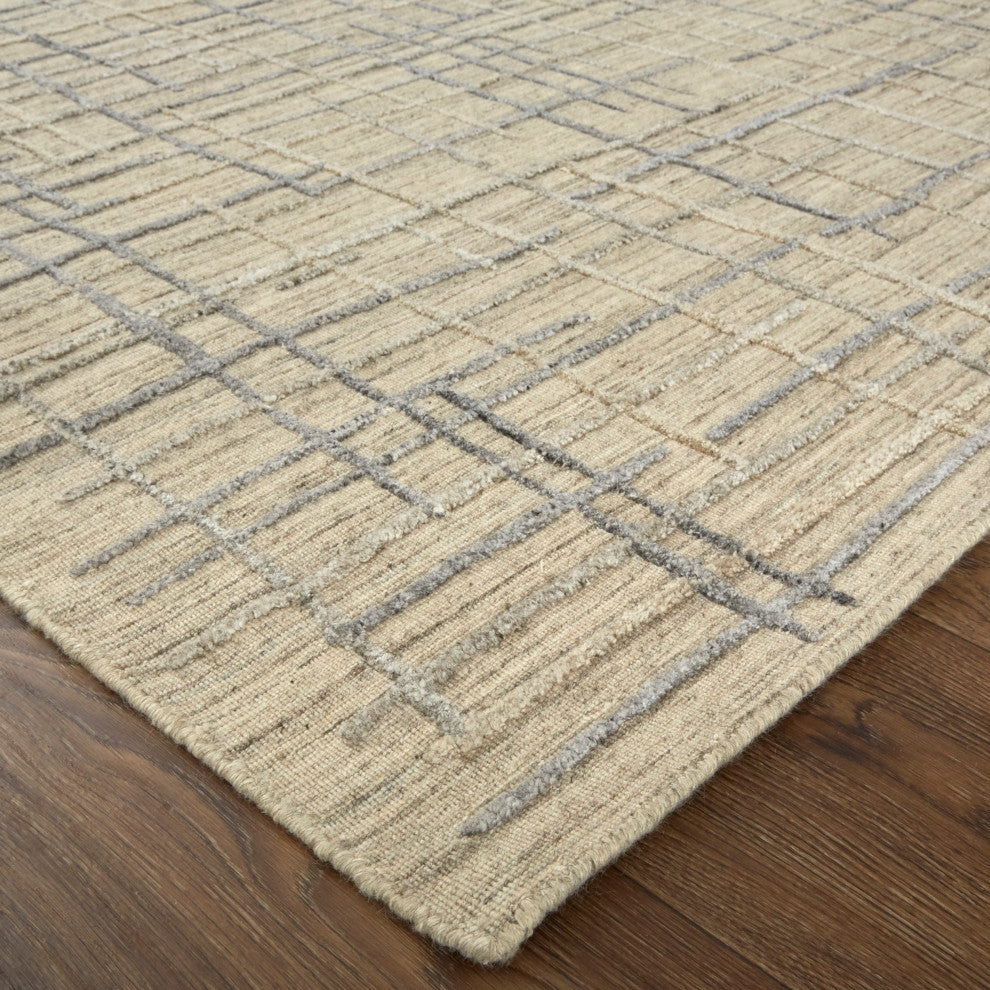 Kirkwood T8001 Transitional/Industrial/Casual Area Rug, 2'9"x8'
