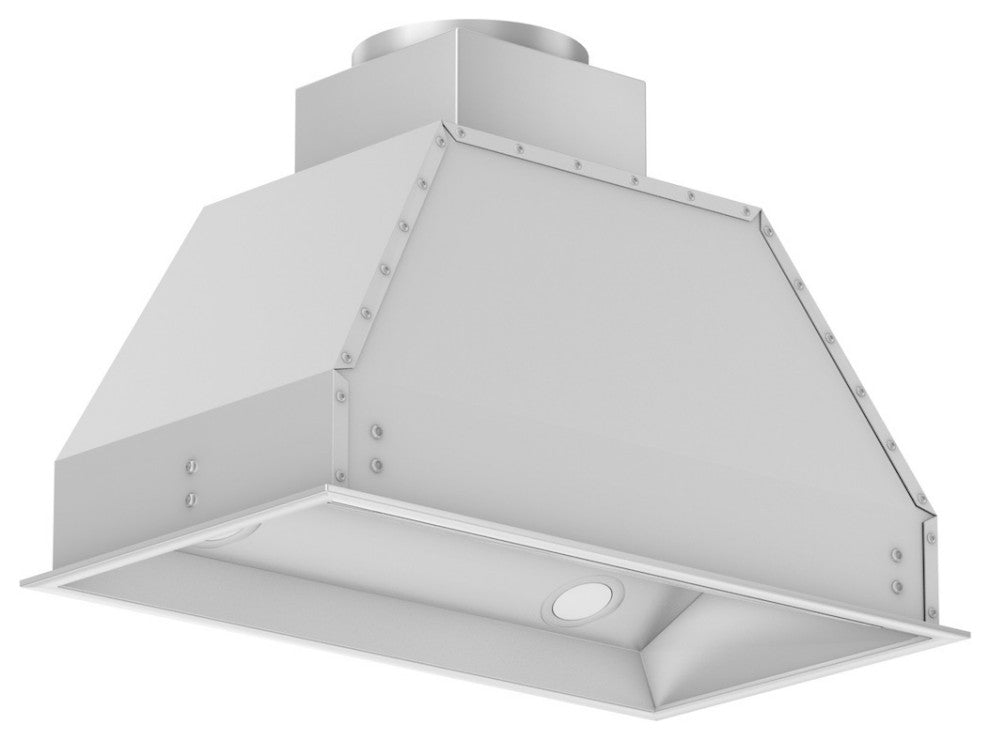ZLINE 46 in. Remote Blower Range Hood Insert, Stainless Steel, 695-RD-46