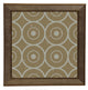 Gold Geometric # 7, Wide Transitional Metallic Frame