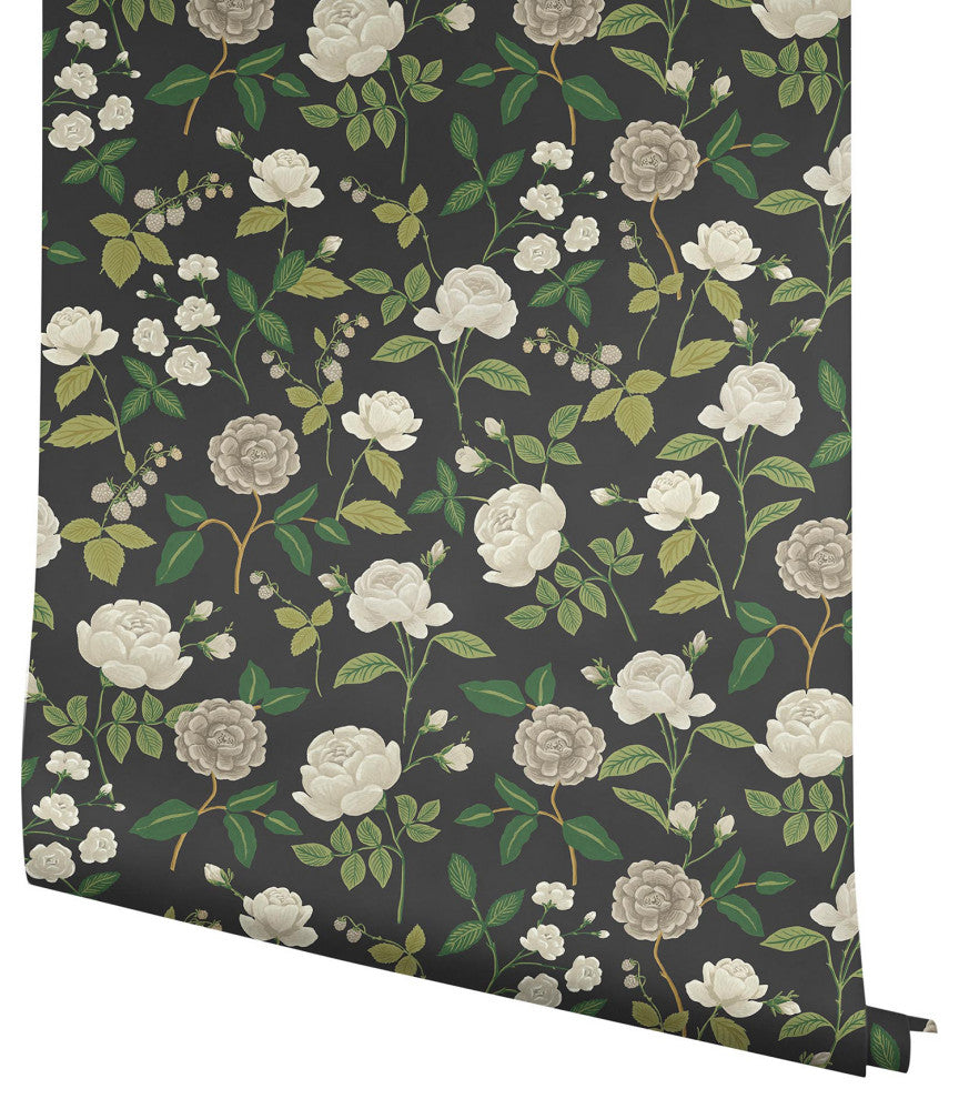 Roses Black Wallpaper