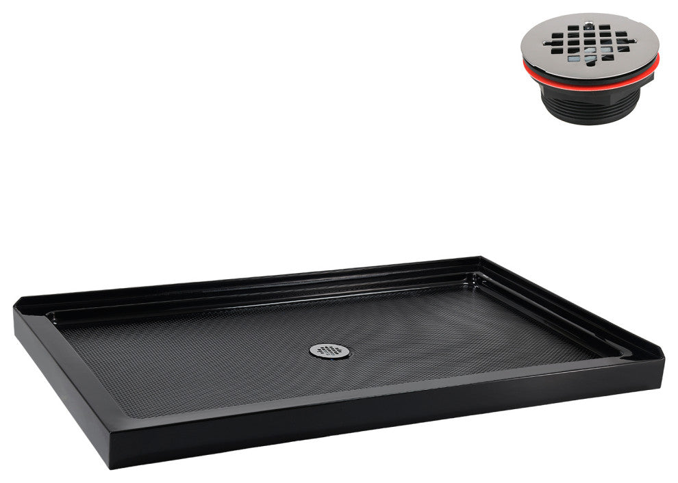 Streamline NT-2244-60BL-CR 60"x36" Shower Base, Drain Included