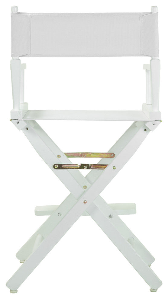 024" Director's Chair White Frame-White Canvas