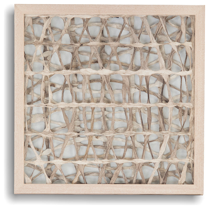 Abstract Paper Framed Art by Zentique