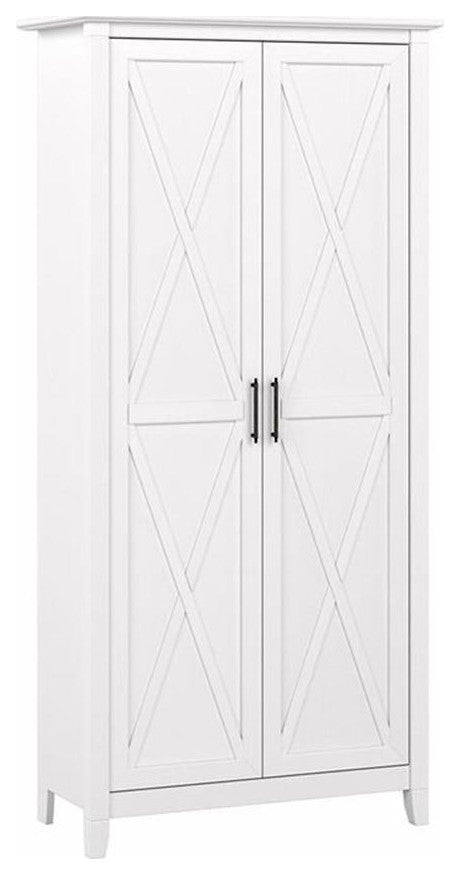 Key West Kitchen Pantry Cabinet in Pure White Oak - Engineered Wood