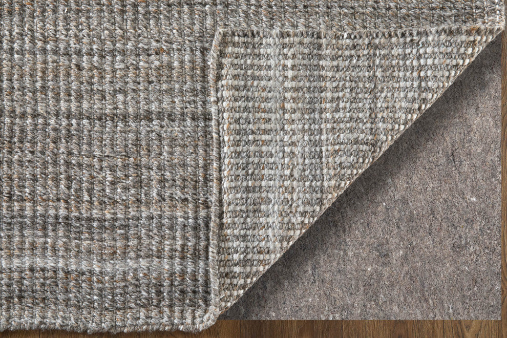 Limerick T8022 Modern/Casual Area Rug, Gray/Brown, 8'x10'