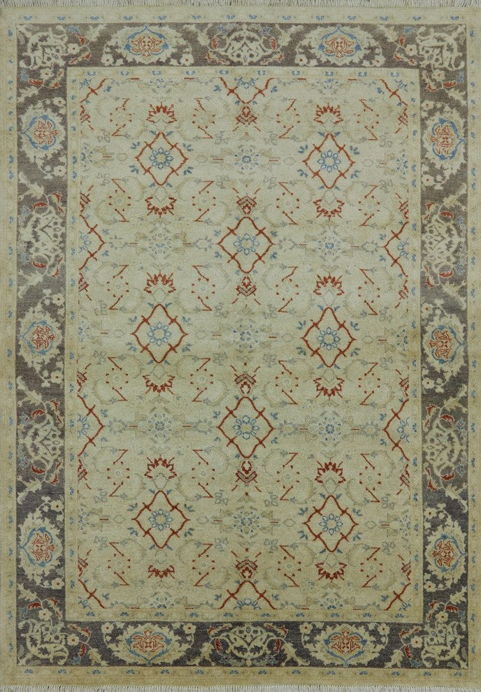 6'x9' Peshawar Oriental Rug, P2631