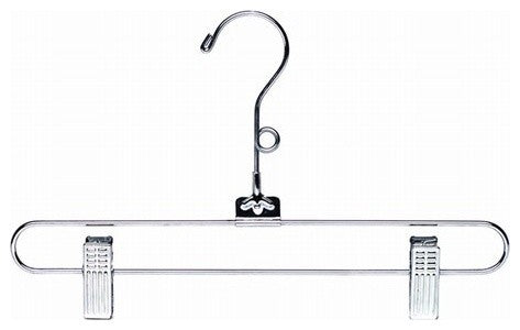 Metal Pant or Skirt Hanger, 12", Set of 25