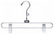 Metal Pant or Skirt Hanger, 12", Set of 25