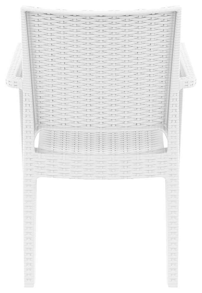 Compamia Ibiza Outdoor Dining Armchairs, Set of 2, White