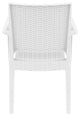Compamia Ibiza Outdoor Dining Armchairs, Set of 2, White