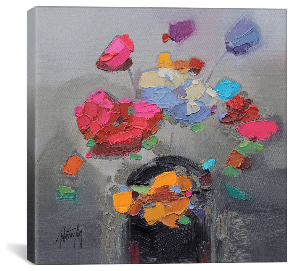 "Floral Study II" by Scott Naismith, 26"x26"