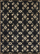 Wool & Viscose Hand Tufted Yakima YA-01 Area Rug, Black, 9'3"x13'