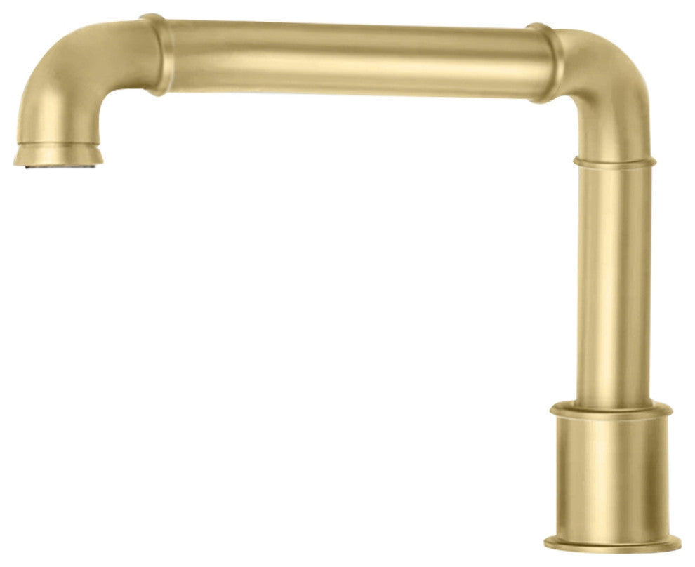 Fontana Commercial Brushed Gold Automatic Sensor Hands Free Faucet