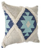 Tufted WInter Paradise Throw Pillow