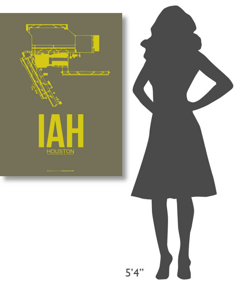 "IAH Houston Airport 2" Fine Art Print