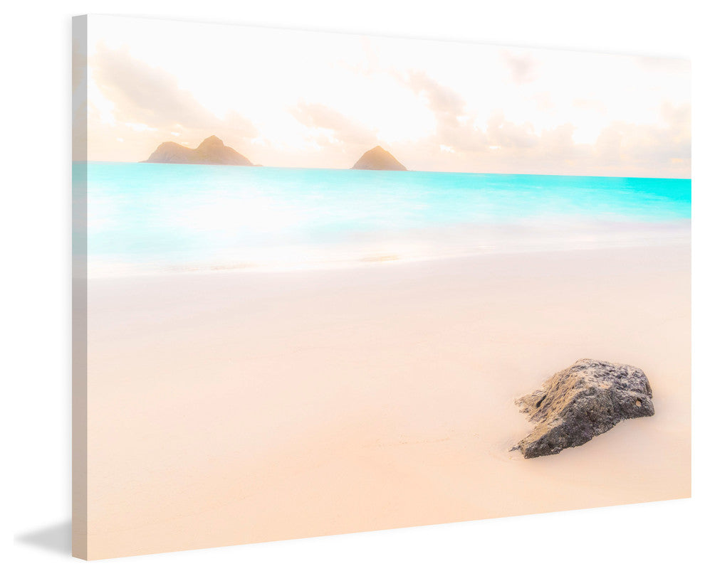 "Island Magic" by Morgan Hartley Painting Print Wrapped Canvas, 60x40