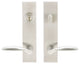 Stratus Lever, Tubular Entry, Single Cylinder, Left Hand, Satin Stainless Steel