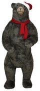 6.5' Standing Plush Bear Christmas Decoration