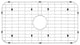 33x20 Stainless Steel Kitchen Sink Grid
