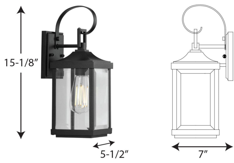 Gibbes Street Collection 1-Light Small Wall Lantern