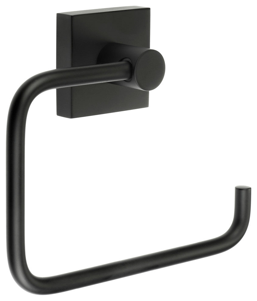 Elize Toilet Paper Holder, Matte Black